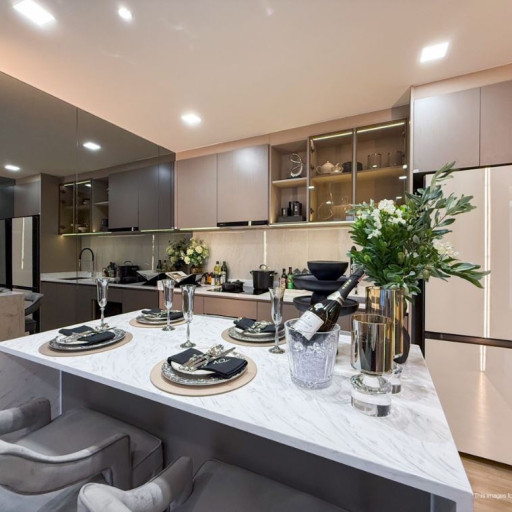 Aquarous Jomtien Pattaya, Двуспальная квартира - 79,75 м²